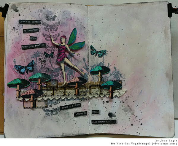 Girl With Wings 2 3/4 x 3 3/4-46482